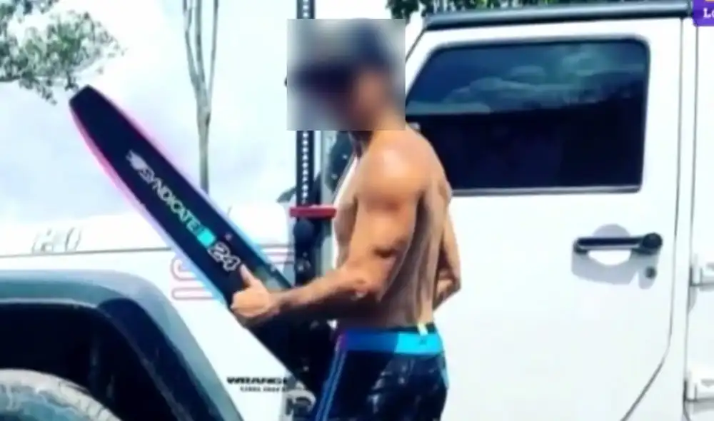 Acusado de agresión es hijo del empresario naviero afectado. Foto: captura de Latina TV Acusado de agresión es hijo del empresario naviero afectado. Foto: captura de Latina TV
