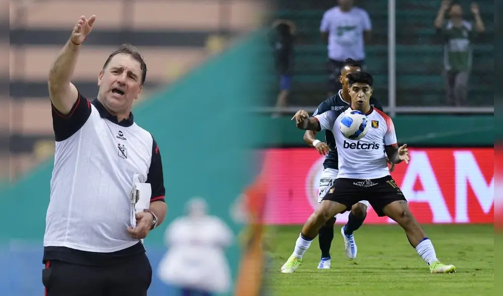 Néstor Lorenzo asumirá la dirección de la selección colombiana tras el duelo de vuelta ante Deportivo Cali. Foto: composición LT/Liga 1/Conmebol Sudamericana