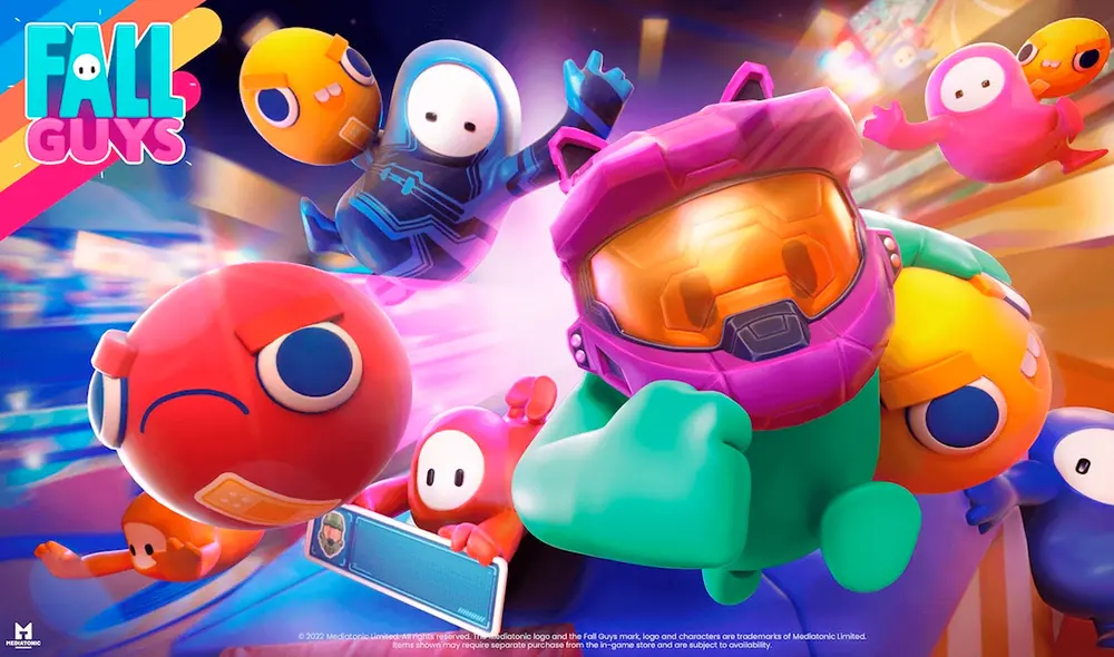 El evento Duelo Spartan estará disponible en Fall Guys por cinco días y traerá ítems cosméticos de Halo. Foto: Fall Guys El evento Duelo Spartan estará disponible en Fall Guys por cinco días y traerá ítems cosméticos de Halo. Foto: Fall Guys