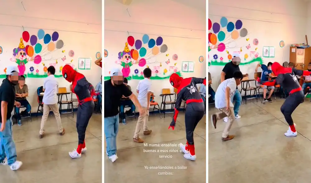 Con el propósito de incentivar a los jóvenes en su clase, la mujer puso en marcha una creativa idea en pleno salón. Foto: composición LR/@jocelyngodinez2