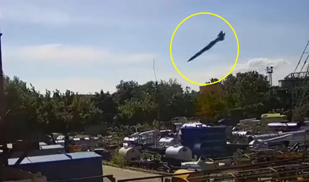 El bombardeo ocurrió por la tarde del lunes 27 de junio. Foto: captura/Univisión El bombardeo ocurrió por la tarde del lunes 27 de junio. Foto: captura/Univisión