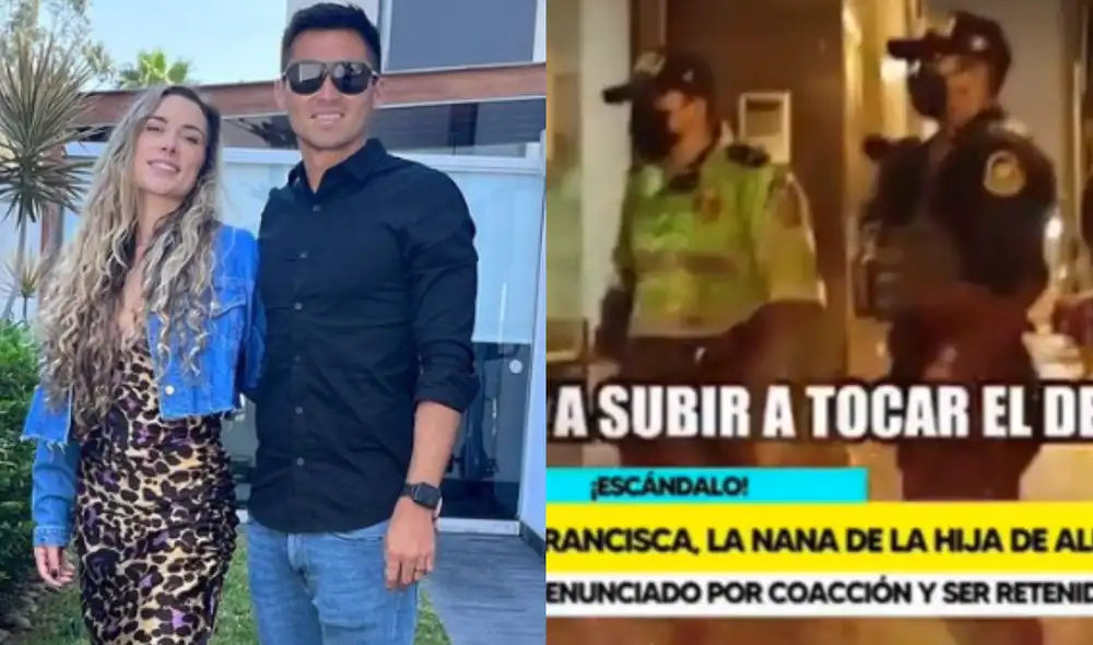 Así se dio la llegada de la policía a la casa de Rodrigo Cuba por denuncia en contra de Ale Venturo. Foto: composición/ Rodrigo Cuba/ Instagram/ captura de Willax