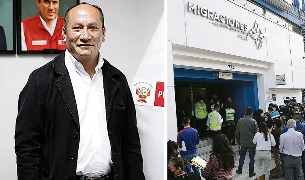 Migraciones afirmó garantizar el cumplimiento del impedimento de salida del Poder Judicial Foto: composición LR/Antonio Melgarejo/Marco Cotrina