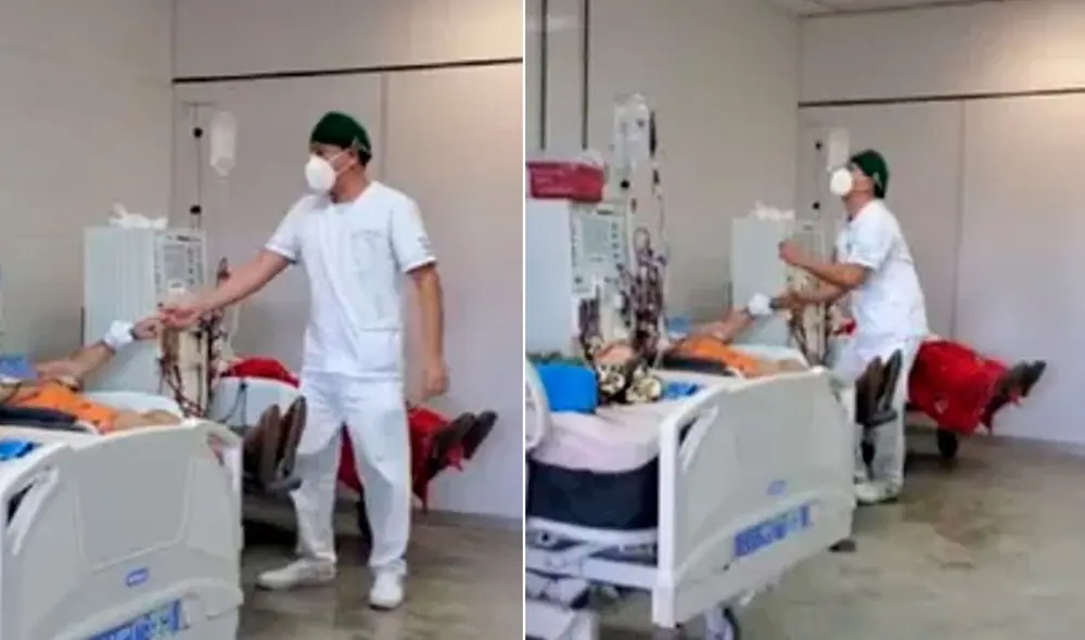 Miles de usuarios quedaron conmovidos con esta tierna escena. Foto: composición LR / captura de YouTube / Upsocl Miles de usuarios quedaron conmovidos con esta tierna escena. Foto: composición LR / captura de YouTube / Upsocl