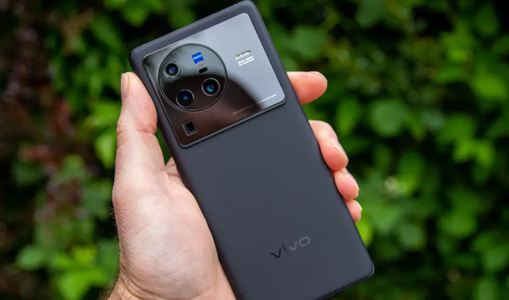 Parte trasera del Vivo X80 Pro 5G. Foto: Pocket-lint