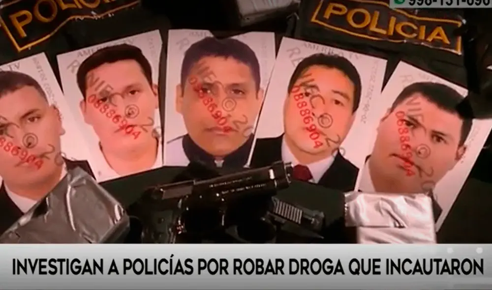 Los agentes serán procesados también por extorsión. Video: América TV Los agentes serán procesados también por extorsión. Video: América TV