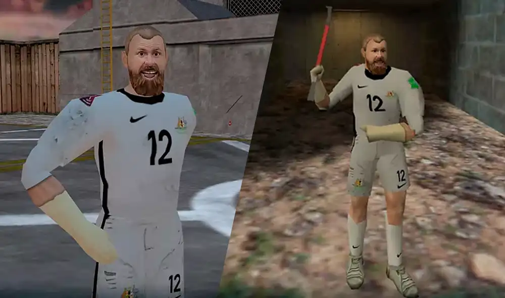 El mod del arquero Andrew Redmayne fue creado por el modder peruano Galy Raffo. Foto: composición LR/Galy Raffy