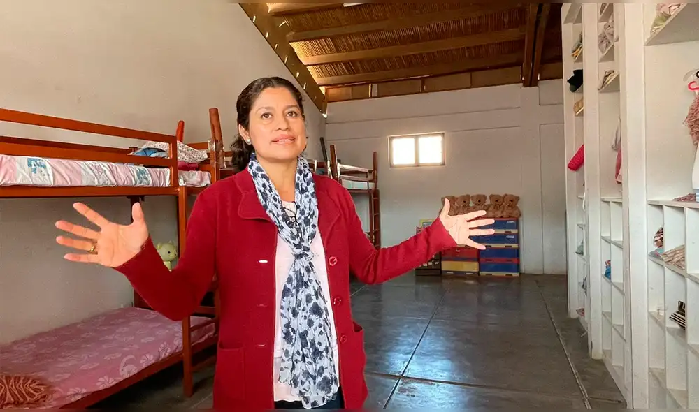 Melky Villar precisó a La República que albergue Cari Shaya tiene condiciones para recibir a menores. Foto: Rosa Quincho/La República Melky Villar precisó a La República que albergue Cari Shaya tiene condiciones para recibir a menores. Foto: Rosa Quincho/La República