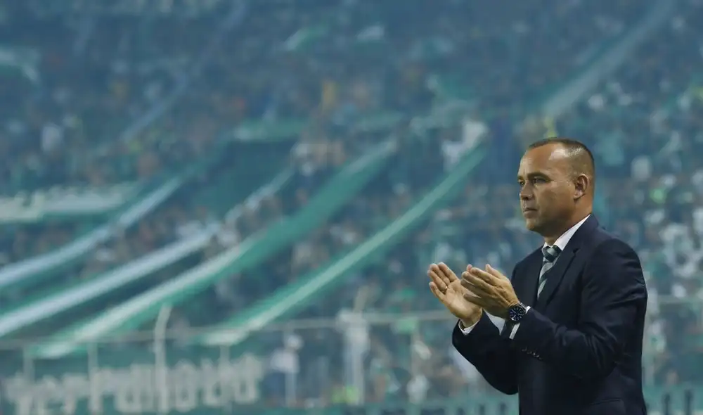 Rafael Dudamel salió campeón en el 2021 tras vencer a Deportes Tolima. Foto: Deportivo Cali/Twitter.