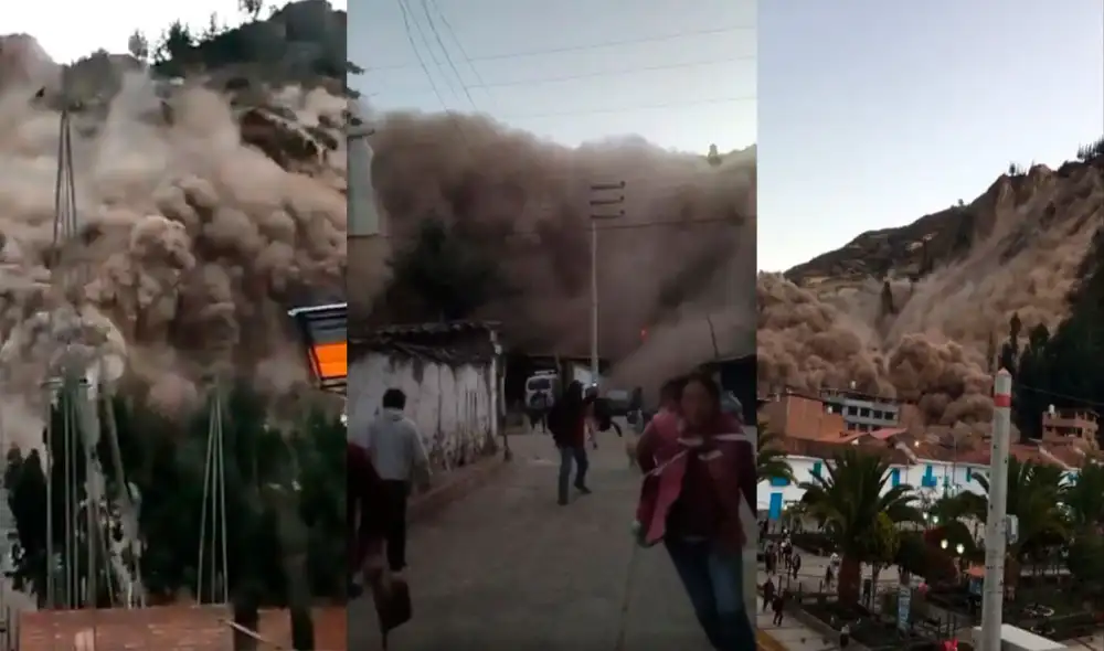 Afectados reportaron a tiempo que el cerro ya venía presentando anomalías de derrumbe. Foto: composición LR/captura de Twitter/difusión Afectados reportaron a tiempo que el cerro ya venía presentando anomalías de derrumbe. Foto: composición LR/captura de Twitter/difusión