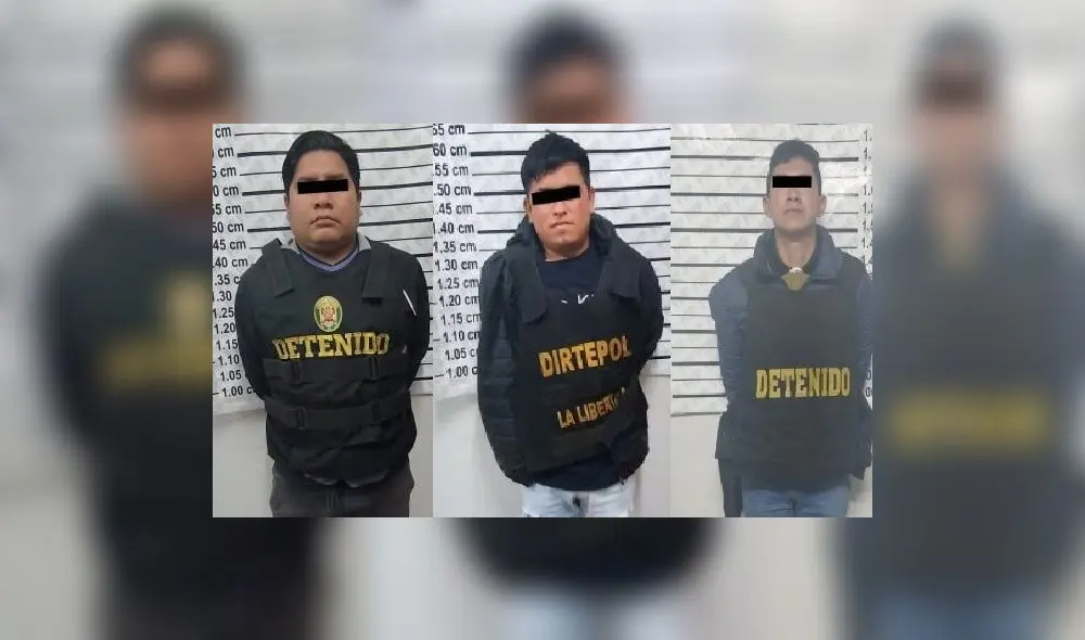 Los efectivos policiales les tendieron una 'trampa' para poder atraparlos. Foto: PNP Los efectivos policiales les tendieron una 'trampa' para poder atraparlos. Foto: PNP