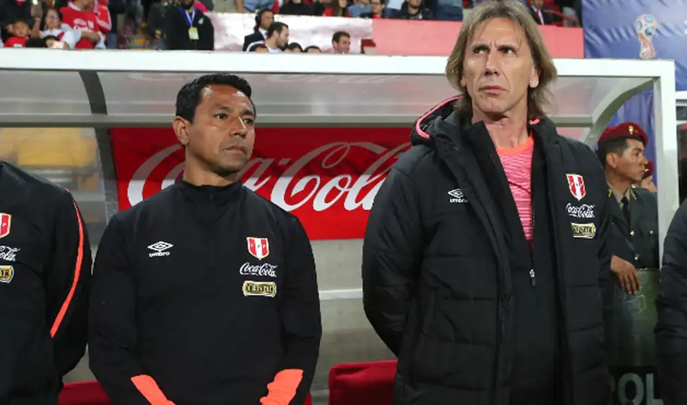 Ricardo Gareca conversó con Nolberto Solano sobre sus intereses de continuar con la selección antes de arribar a Perú. Foto: GLR Ricardo Gareca conversó con Nolberto Solano sobre sus intereses de continuar con la selección antes de arribar a Perú. Foto: GLR