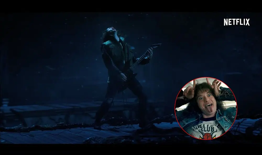 Joseph Quinn fue la estrella revelación de "Stranger things 4". Foto: composición LR/Netflix