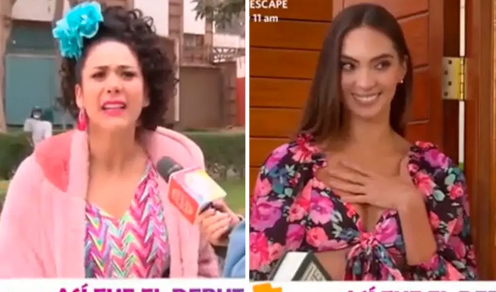 Magdyel Ugaz y Natalie Vértiz compartirán escenas en "Al fondo hay sitio". Foto: captura de América TV