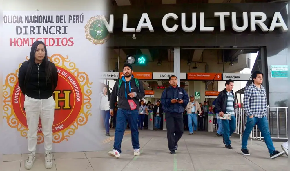 Mujer sería la cabecilla de la banda delincuencial. Foto: composición La República/URPI/Andina