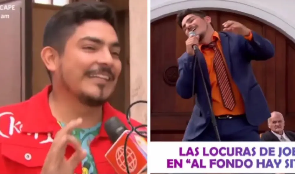 Erick Elera y sus divertidas ocurrencias en "Al fondo hay sitio". Foto: captura de América TV