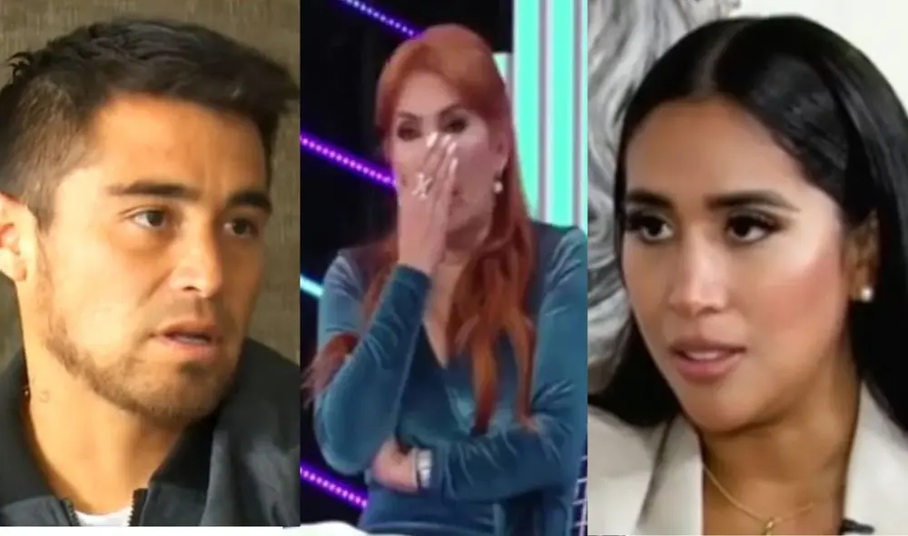 Magaly Medina tiene inesperada reacción ante el escándalo entre Rodrigo Cuba y Melissa Paredes. Foto: Composición La República/Captura ATV/Captura América Televisión