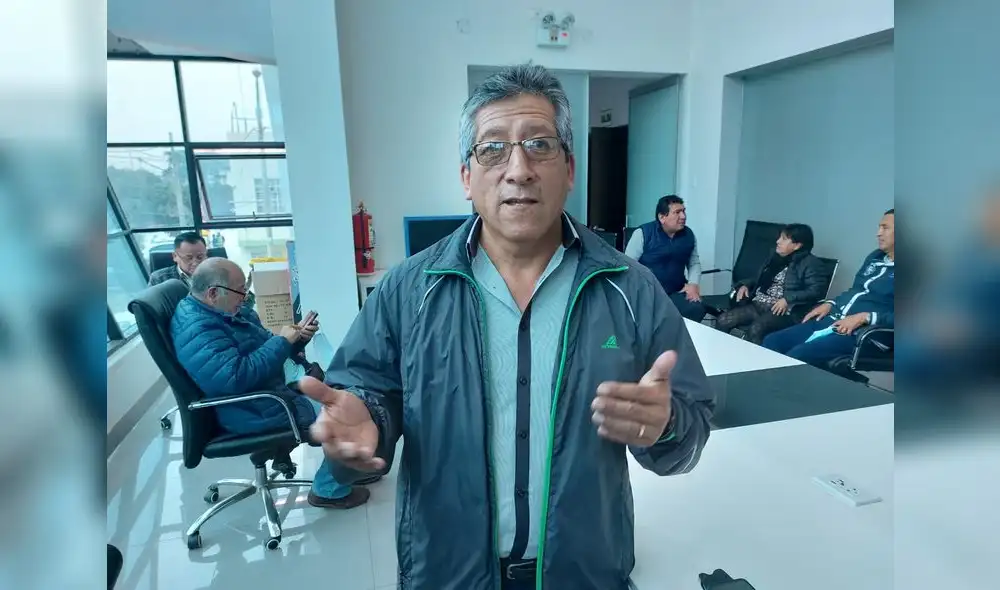 El dirigente señaló que más de 30.000 unidades de transportes paralizarán. Foto: Hugo Rodriguez El dirigente señaló que más de 30.000 unidades de transportes paralizarán. Foto: Hugo Rodriguez