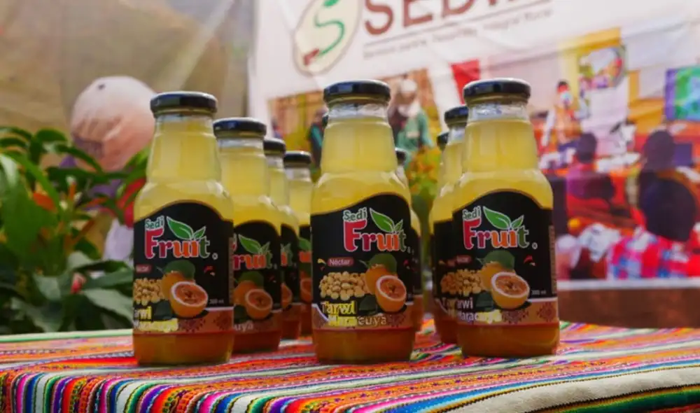 La creación de esta bebida de tarwi y maracuyá nació de la intención de potenciar los productos andinos. Foto: Sedir