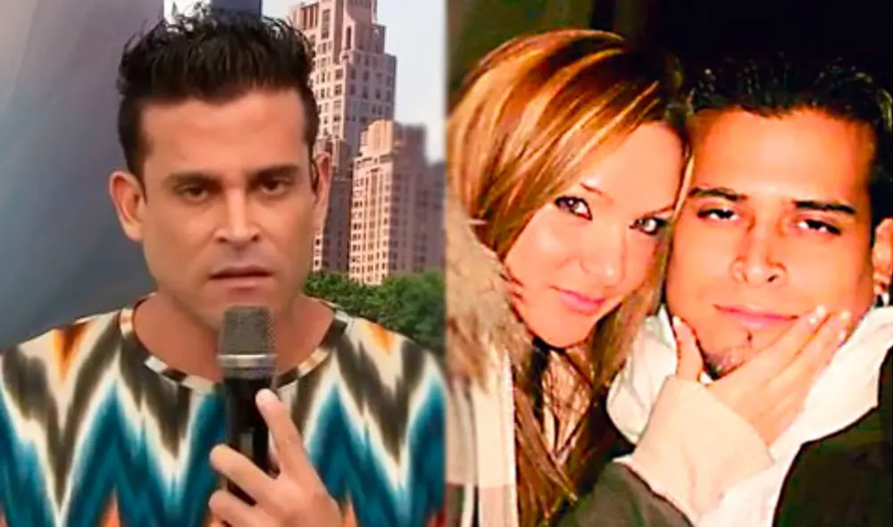 Christian Domínguez busca divorciarse de su exesposa Tania Ríos. Foto: Captura de América TV