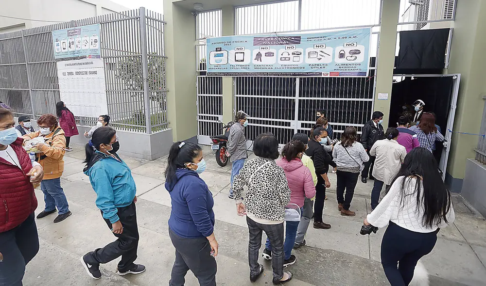 Por una plaza. Se estima que habrá al menos 180 mil postulantes a nivel nacional. Foto: Félix Contreras/La República