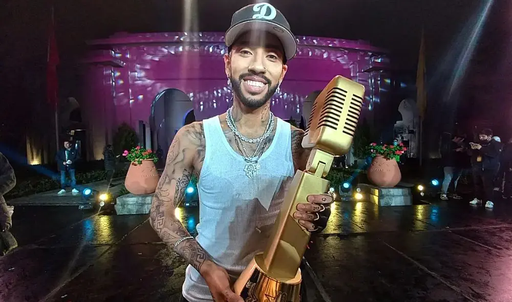 Barúa, el imitador de Rauw Alejandro tuvo un destacado desempeño en la final de "Yo soy". Foto: @yosoyperupaginaoficial/Instagram