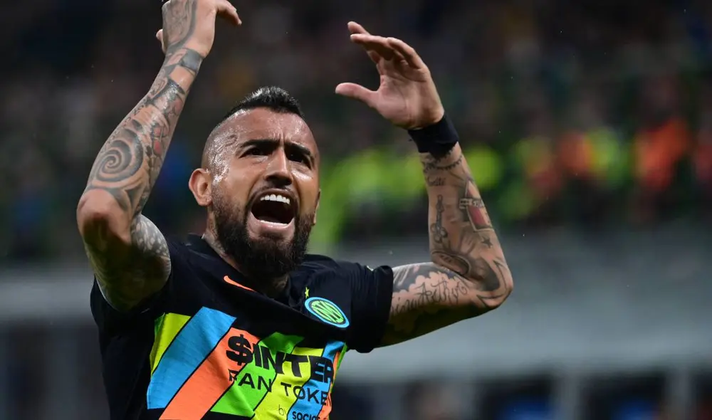 Arturo Vidal actualmente pertenece al Inter de Italia y le resta un año de contrato. Foto: AFP