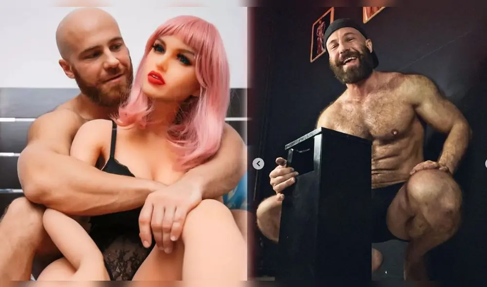 Yuri Tolochko relató que le fue infiel a su exesposa con otras dos muñecas y ahora mantiene una relación con su cenicero. Foto: composición LR / yuri_tolochko / Instagram