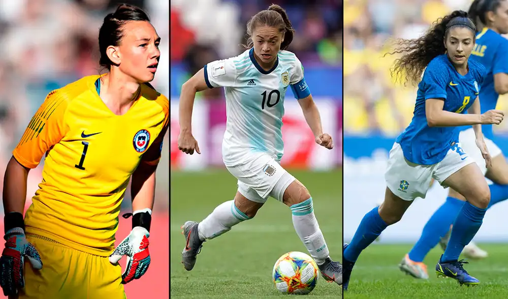 La Copa América Femenina 2022 empieza este viernes 8 de julio. Foto: composición LR/ANFP/AFP/CBF La Copa América Femenina 2022 empieza este viernes 8 de julio. Foto: composición LR/ANFP/AFP/CBF
