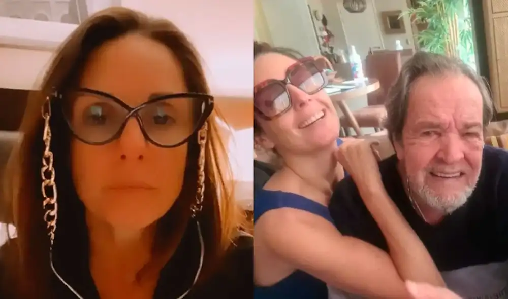 Rebeca Escribens recordó a su padre durante su viaje junto a sus amigas. Foto: composición LR/Rebeca Escribens/Instagram