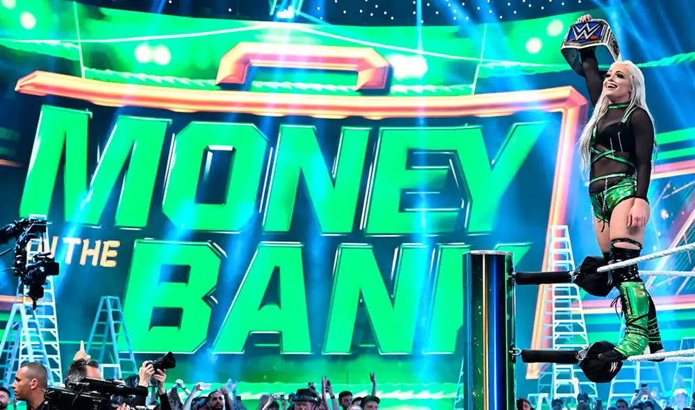 Liv Morgan es la sexta luchadora que gana el Money in the Bank y lo canjea exitosamente. Foto: WWE