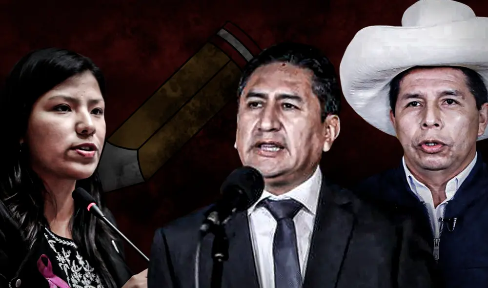 Indira Huilca consideró que "Perú Libre es una farsa", pues se ha alejado de los idearios prometidos al pueblo durante la campaña. Foto: composición de Jazmín Ceras/La República