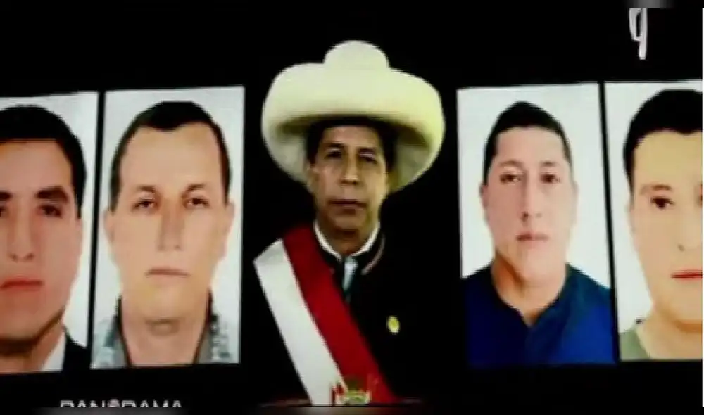 Pedro Castillo ha elegido a sus paisanos de Chota como su personal de seguridad pese a no cumplir requisitos. Foto: captura Panorama Pedro Castillo ha elegido a sus paisanos de Chota como su personal de seguridad pese a no cumplir requisitos. Foto: captura Panorama
