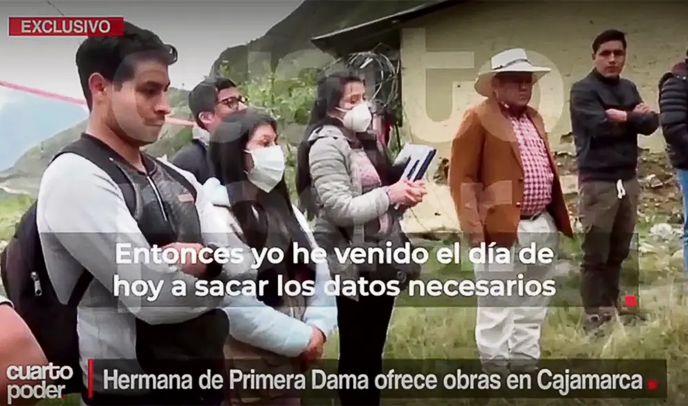 Lazo. Jennifer Paredes fue captada en controversial función. Foto: captura de América TV Lazo. Jennifer Paredes fue captada en controversial función. Foto: captura de América TV