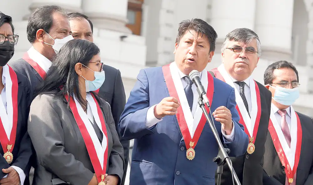 Elecciones. Perú Libre y Fuerza Popular buscan asegurar su presencia en la próxima Mesa Directiva en medio de la crisis política con el Ejecutivo. Foto: Carlos Contreras/La República