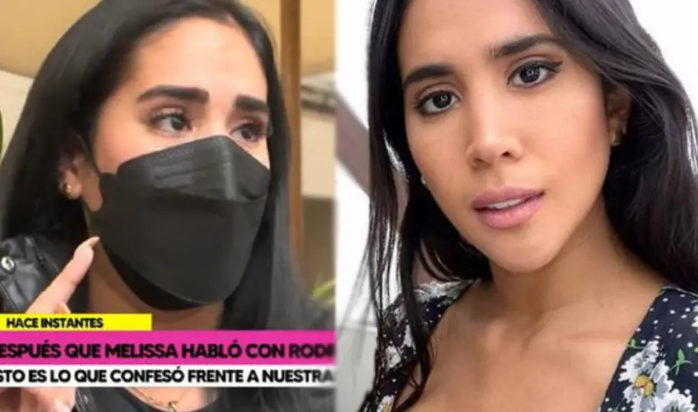 Melissa Paredes se defiende de críticas por demanda de Rodrigo Cuba: "Me quieren hacer ver como la mala". Foto: composición LR/captura de "Amor y fuego"/@melissapareds/Instagram