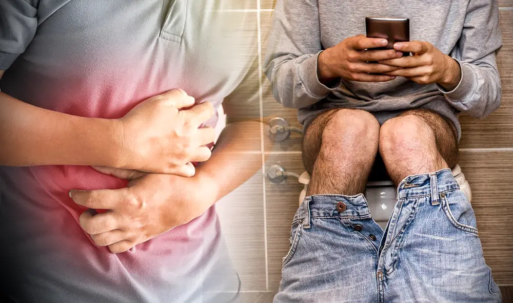 Ir al baño con el celular puede provocar infecciones estomacales. Foto: composición LR/Vanguardia/CDC Ir al baño con el celular puede provocar infecciones estomacales. Foto: composición LR/Vanguardia/CDC