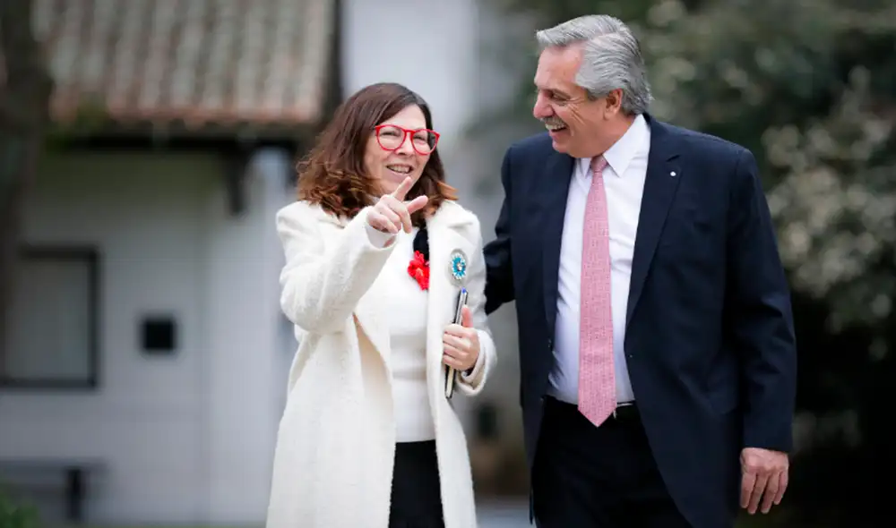 Silvina Batakis ingresa al Ministerio de Economía en reemplazo de Martín Guzmán. Foto: EFE