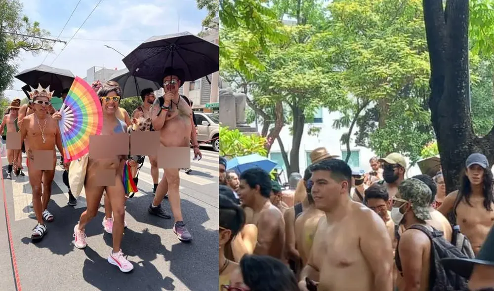 La marcha se dio para luchar contra los estereotipos sobre el cuerpo. Foto: El Milenio/Publimetro La marcha se dio para luchar contra los estereotipos sobre el cuerpo. Foto: El Milenio/Publimetro