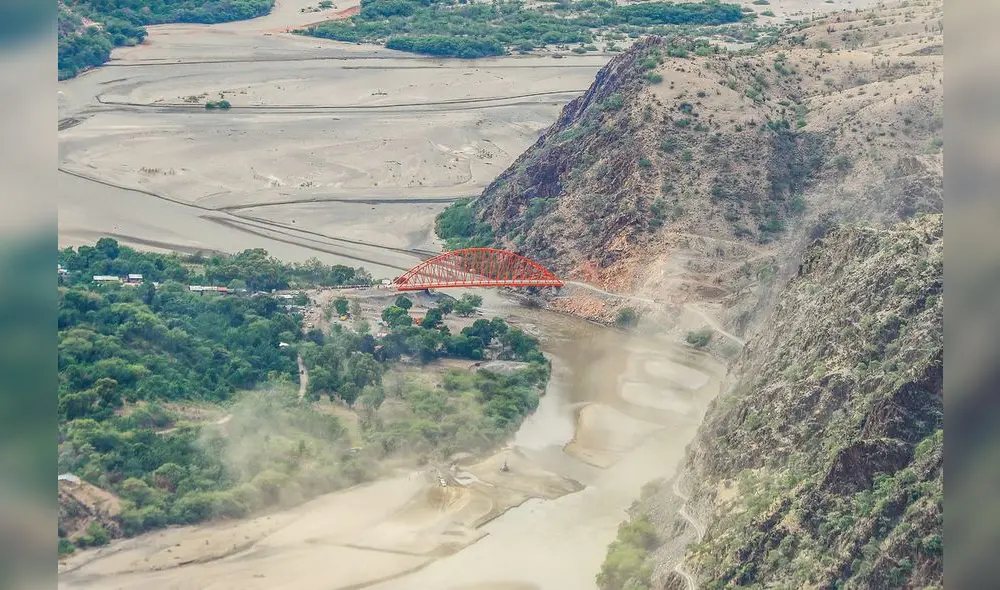 Puente Calemar costó S/ 20 millones y es parte de la nueva vía. Foto: GRLL Puente Calemar costó S/ 20 millones y es parte de la nueva vía. Foto: GRLL