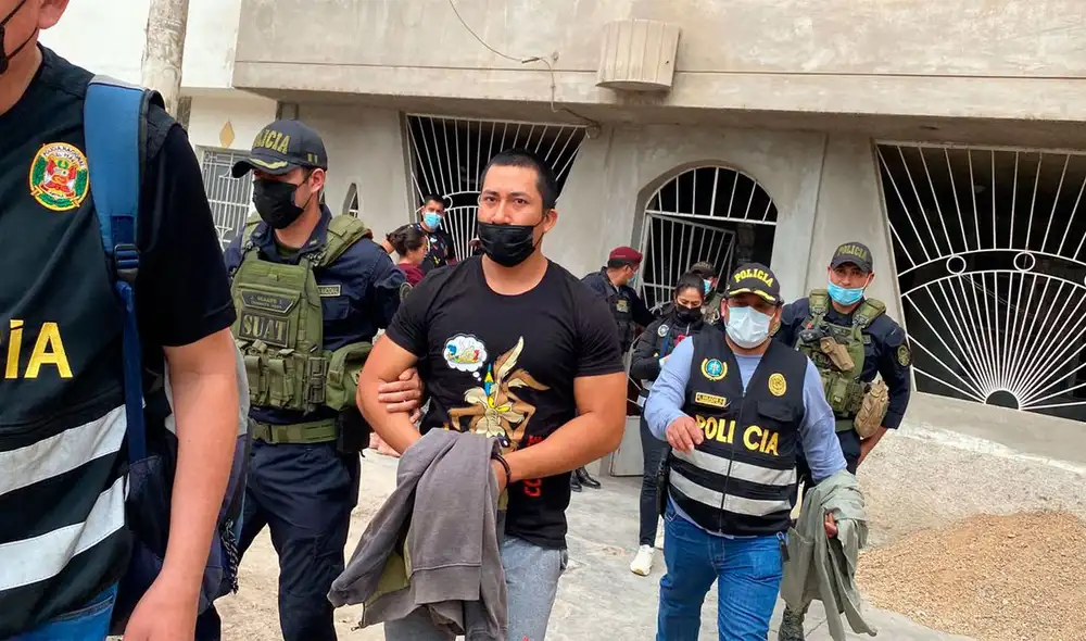 Agente policial fue detenido el último 3 de junio de 2022. Foto: Clinton Medina / La República