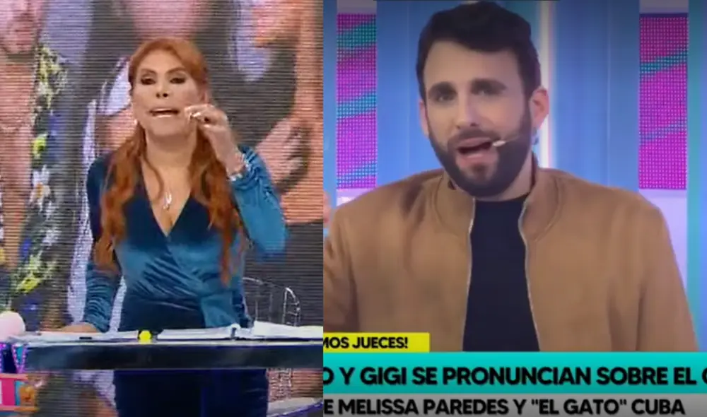Rodrigo González contra Magaly Medina por caso Melissa Paredes. Foto: composición LR/capturas de Willax/ATV Rodrigo González contra Magaly Medina por caso Melissa Paredes. Foto: composición LR/capturas de Willax/ATV