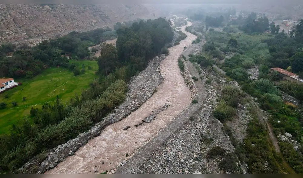 Buscan solución integral a desbordes e inundaciones del río Chancay en Lambayeque. Foto: ARCC.