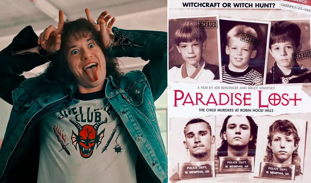 Los creadores de "Stranger things" se inspiraron en 'Los tres de West Memphis'. Foto: composición LR/"Stranger things"