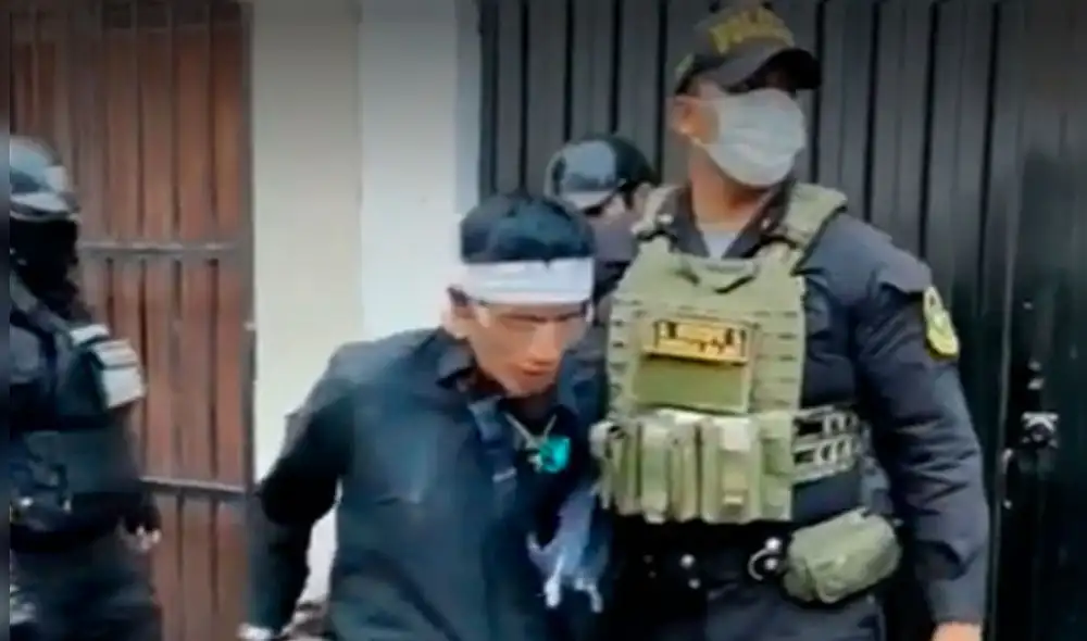 Hace solo unos días, este delincuente fue retenido en Santa Anita luego de robarle el celular a un mototaxista. Foto: captura de Canal N