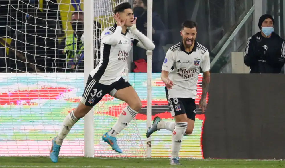 Colo Colo llegó a la Copa Sudamericana tras ser eliminado en fase de grupos de la Copa Libertadores. Foto: EFE