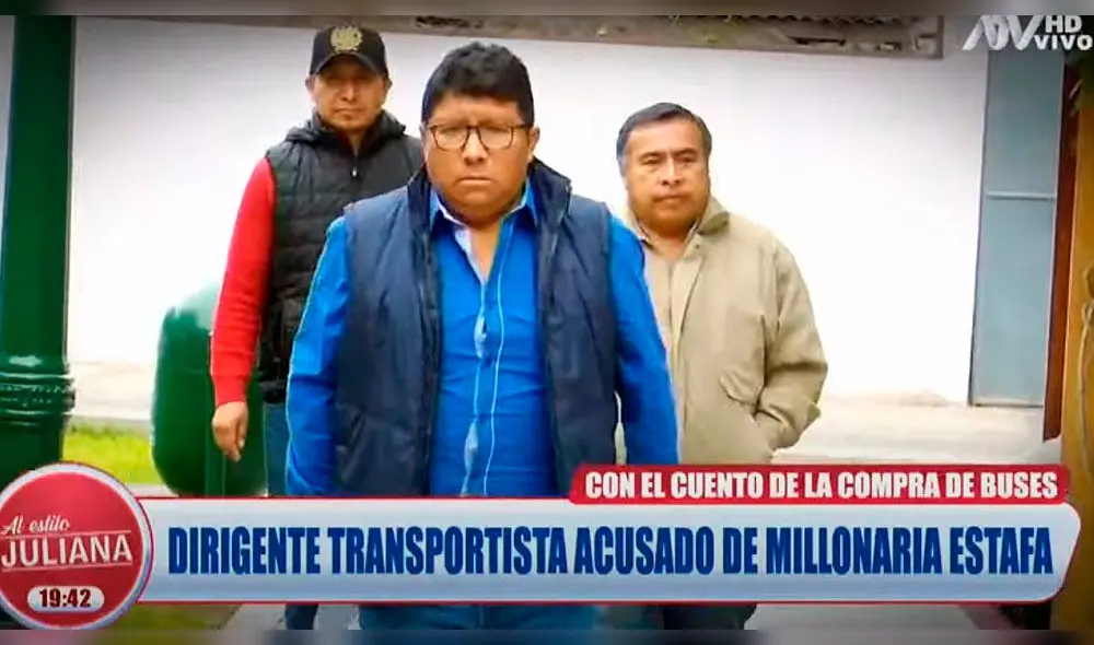 Extrabajadores de la Línea 50 no firmaron contrato de compra-venta por los buses. Foto: captura de ATV