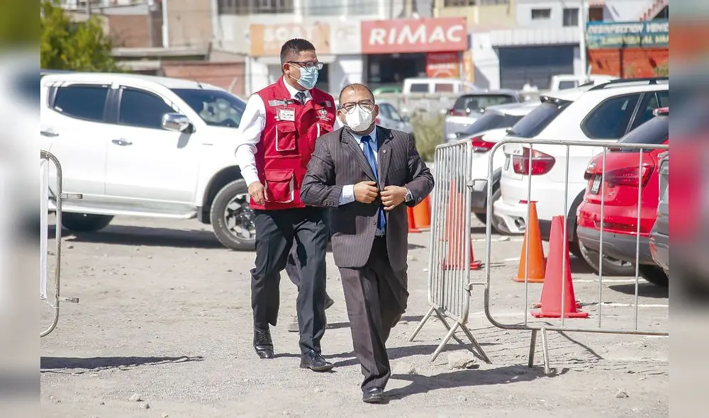 Postura. Candia siempre ha señalado ser inocente. Foto: La República Postura. Candia siempre ha señalado ser inocente. Foto: La República