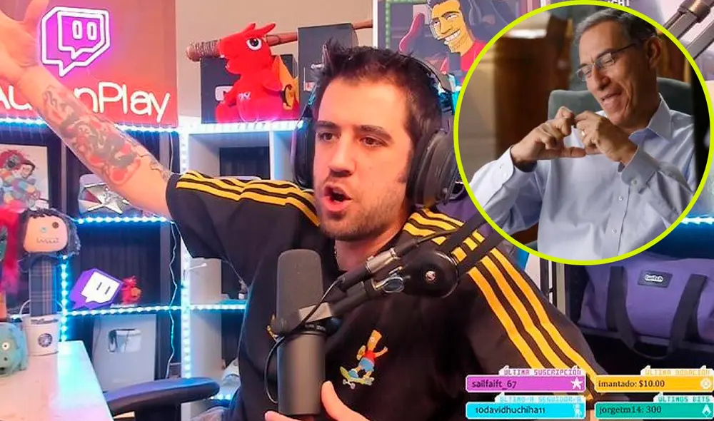 El youtuber cuenta con más de 13 millones de seguidores en Youtube. Foto: Composición LR/ Captura Twitch