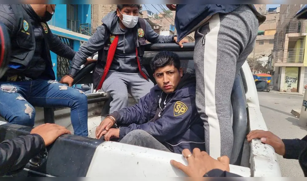 PNP detuvo a los hampones, quienes estaban entre los más buscados. Foto: Omar Coca / URPI - LR PNP detuvo a los hampones, quienes estaban entre los más buscados. Foto: Omar Coca / URPI - LR